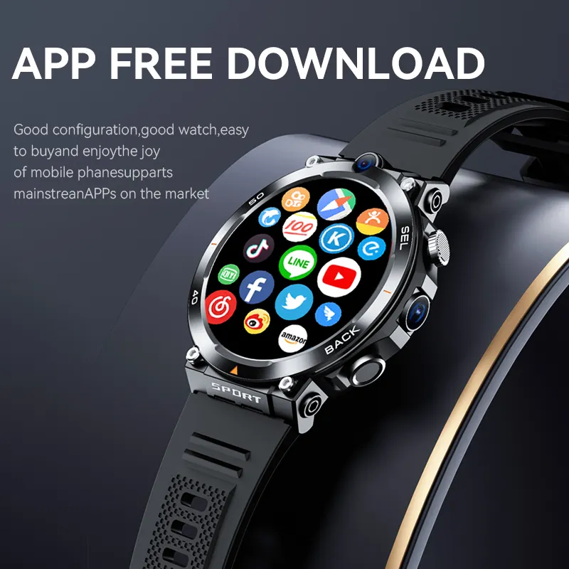 ساعت هوشمند سیمکارت خور مدل H10 Amoled
