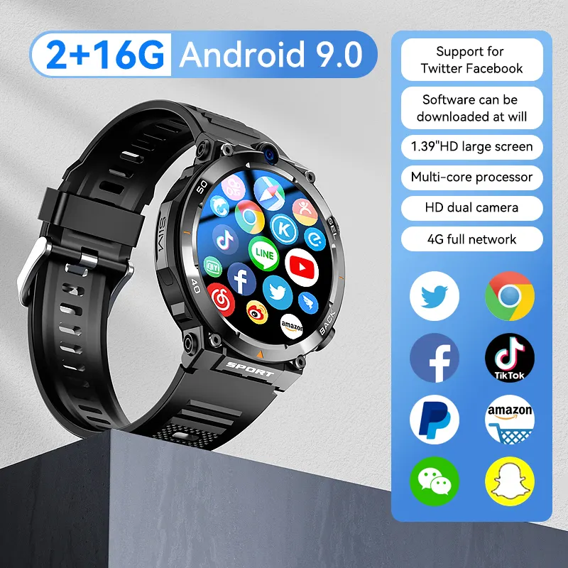 ساعت هوشمند سیمکارت خور مدل H10 Amoled