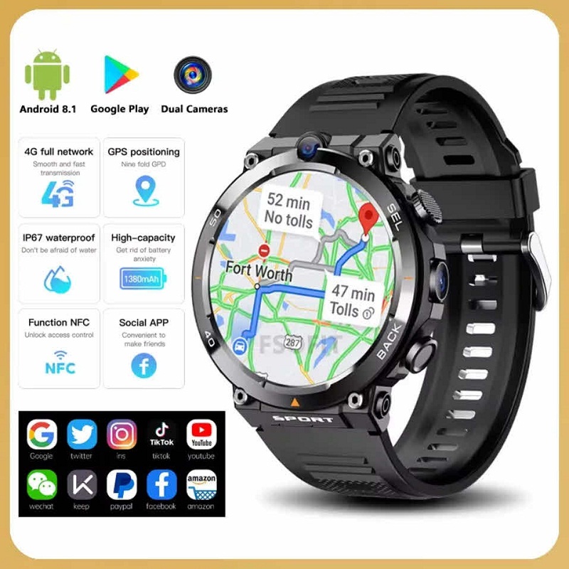 ساعت هوشمند سیمکارت خور مدل H10 Amoled