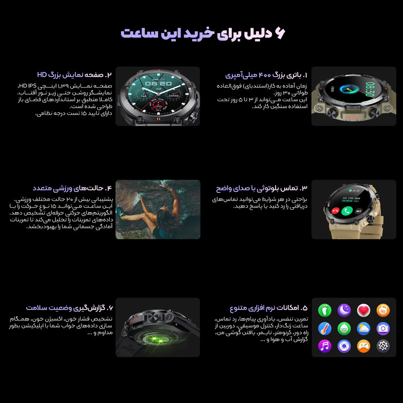 ساعت هوشمند مدل K56 Pro Ultra