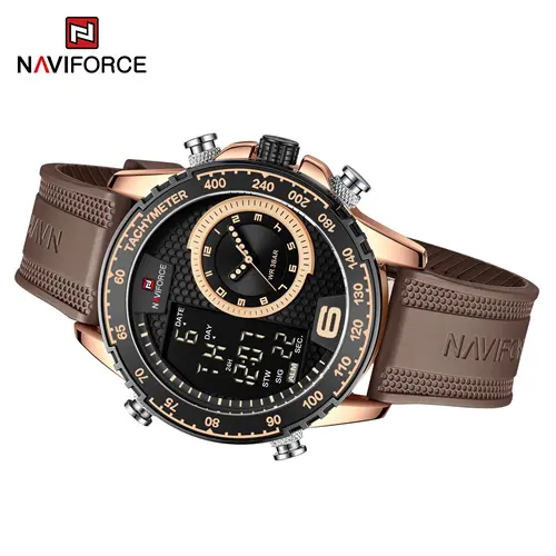 ساعت مچی عقربه‌ای مردانه نیوی فورس مدل NF9199RGBCE