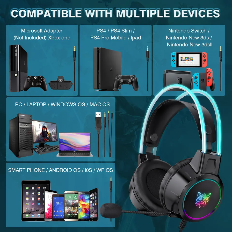 هدست مخصوص بازی اونیکوما مدل x15Pro