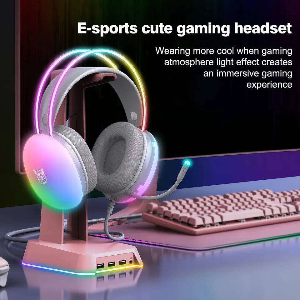 هدست مخصوص بازی اونیکوما مدل X25 RGB هدست مخصوص بازی اونیکوما مدل X25 RGB