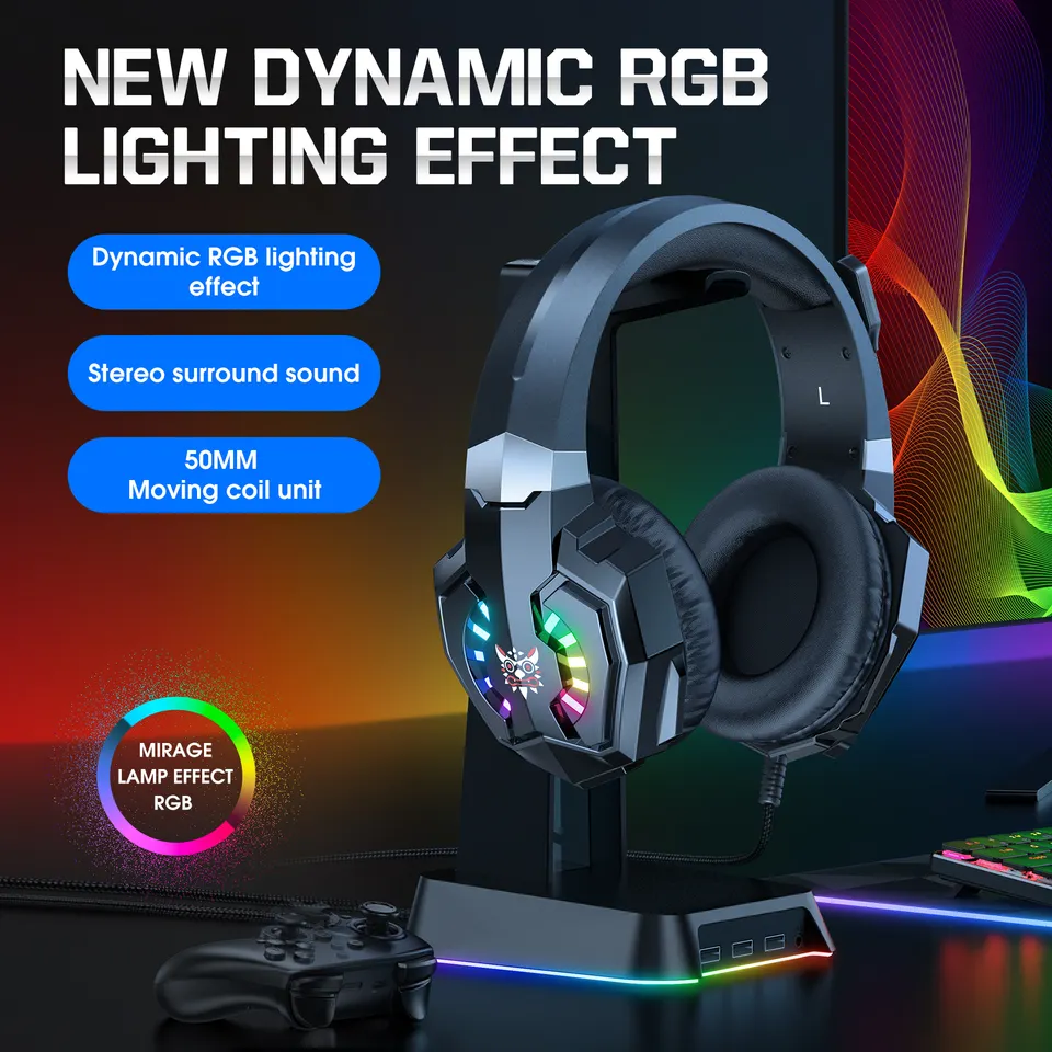هدست مخصوص بازی اونیکوما مدل X32 RGB هدست مخصوص بازی اونیکوما مدل X32 RGB