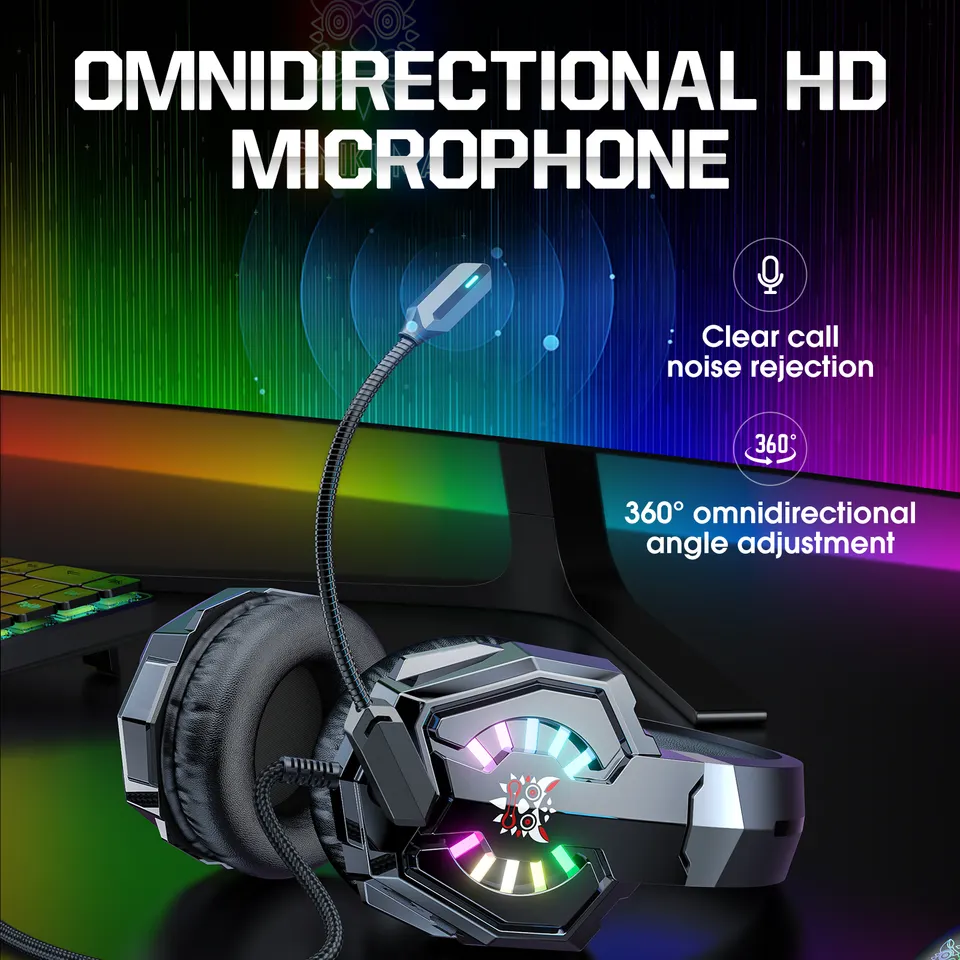 هدست مخصوص بازی اونیکوما مدل X32 RGB هدست مخصوص بازی اونیکوما مدل X32 RGB