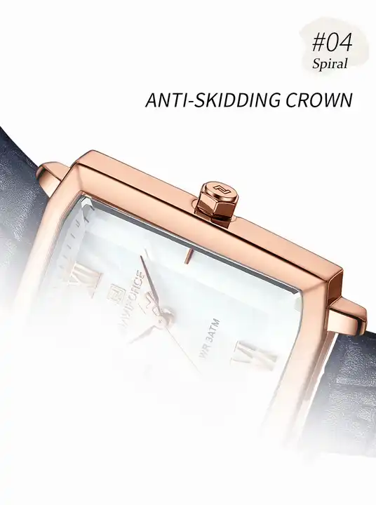 ساعت مچی عقربه‌ای زنانه نیوی فورس مدل NF5039RGWBE