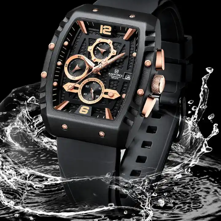 ساعت مچی عقربه‌ای مردانه نیوی فورس مدل NF8025BRGB