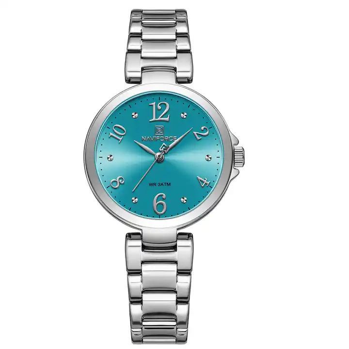 ساعت مچی عقربه‌ای زنانه نیوی فورس مدل NF5031SLBE