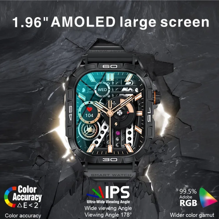 ساعت هوشمند مدل K63 Amoled