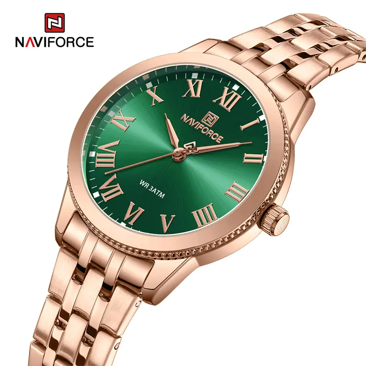 ساعت مچی عقربهای زنانه نیوی فورس مدل NF5032RGGNRG ساعت مچی عقربهای زنانه نیوی فورس مدل NF5032RGGNRG