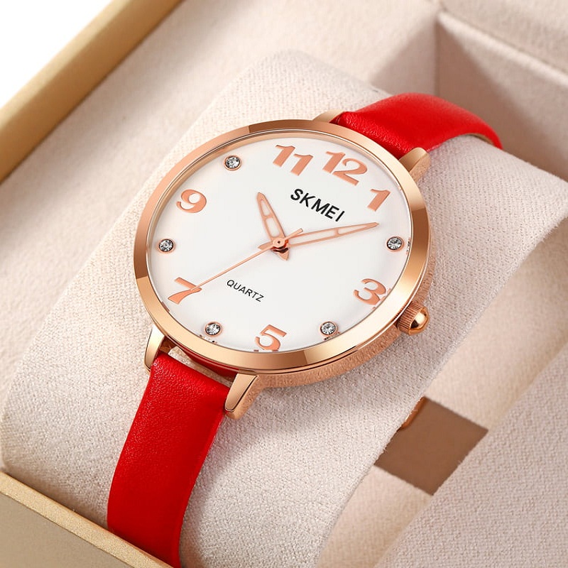 ساعت مچی عقربه ای زنانه اسکمی مدل 2028RGRD