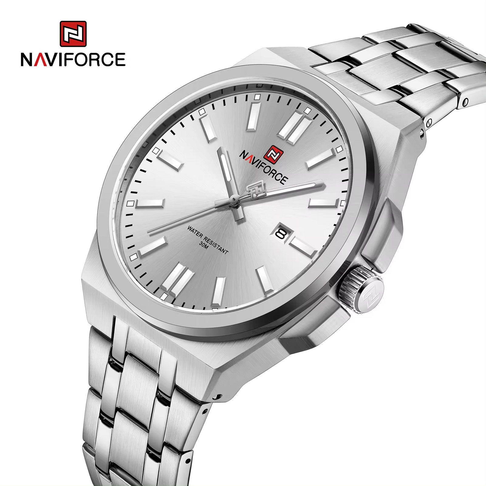 ساعت مچی عقربهای مردانه نیوی فورس مدل NF9226SWS