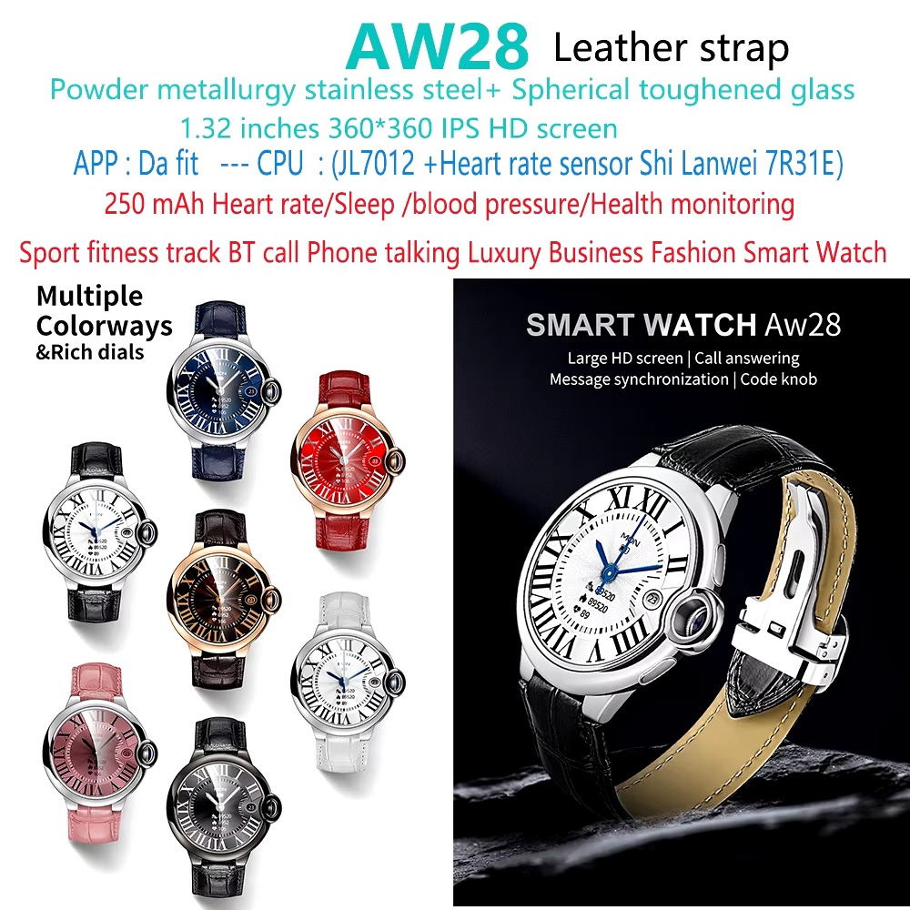 ساعت هوشمند مدل AW28 ساعت هوشمند مدل AW28