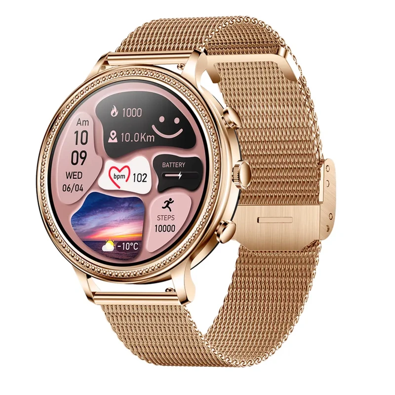 ساعت هوشمند مدل V60 LUXURY WOMAN