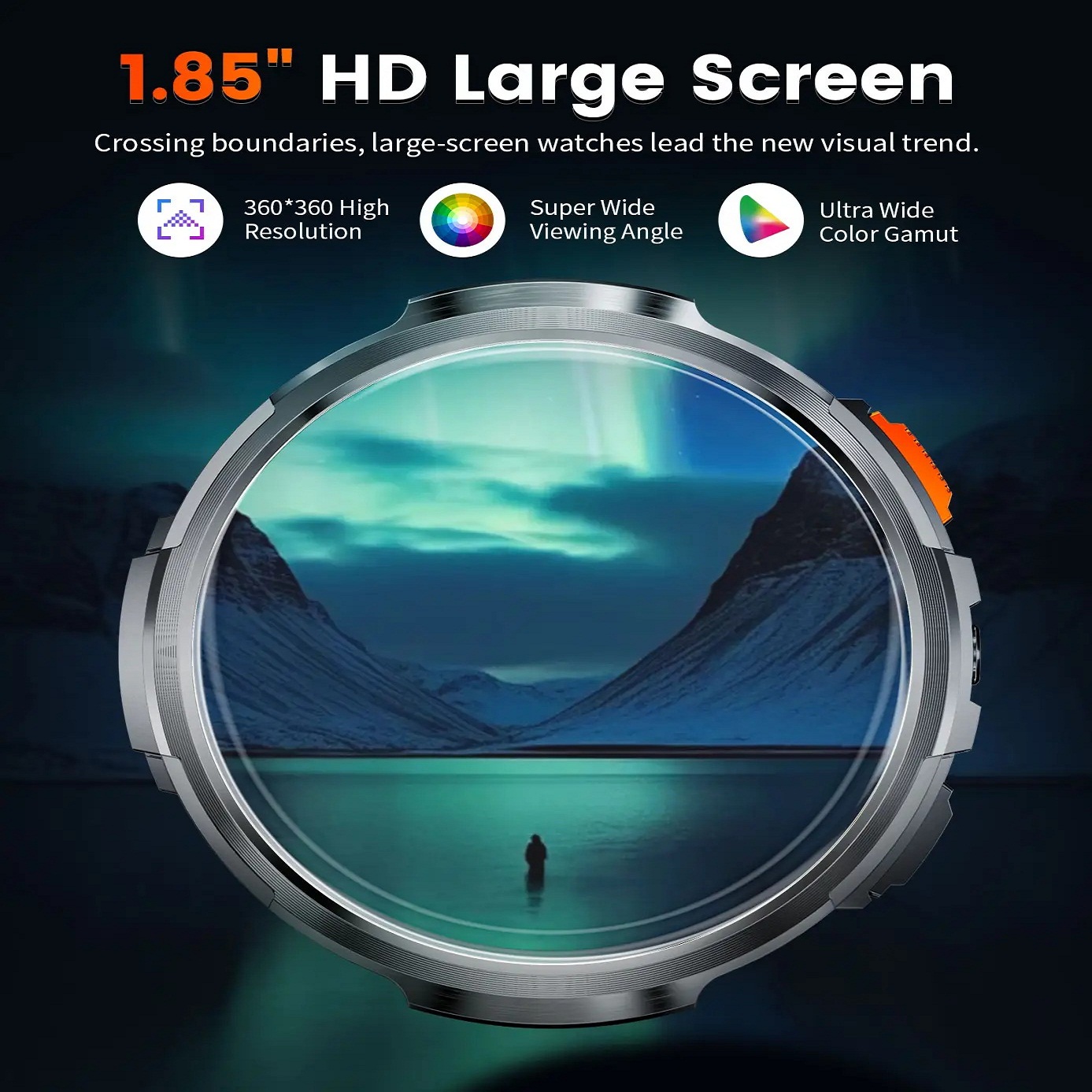 ساعت هوشمند مدل K66 Super big screen