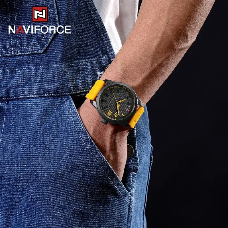 ساعت مچی عقربه‌ای مردانه نیوی فورس مدل NF9202BYY