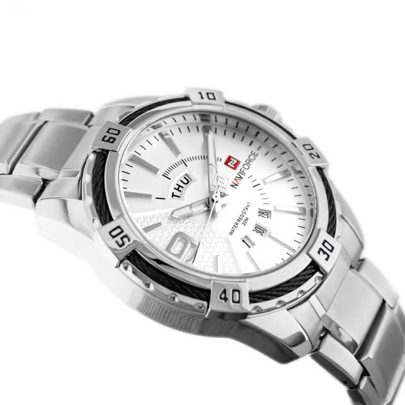 ساعت مچی عقربه ای مردانه نیوی فورس مدل NF9117 SW