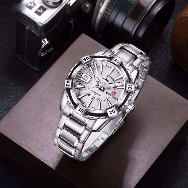 ساعت مچی عقربه ای مردانه نیوی فورس مدل NF9117 SW