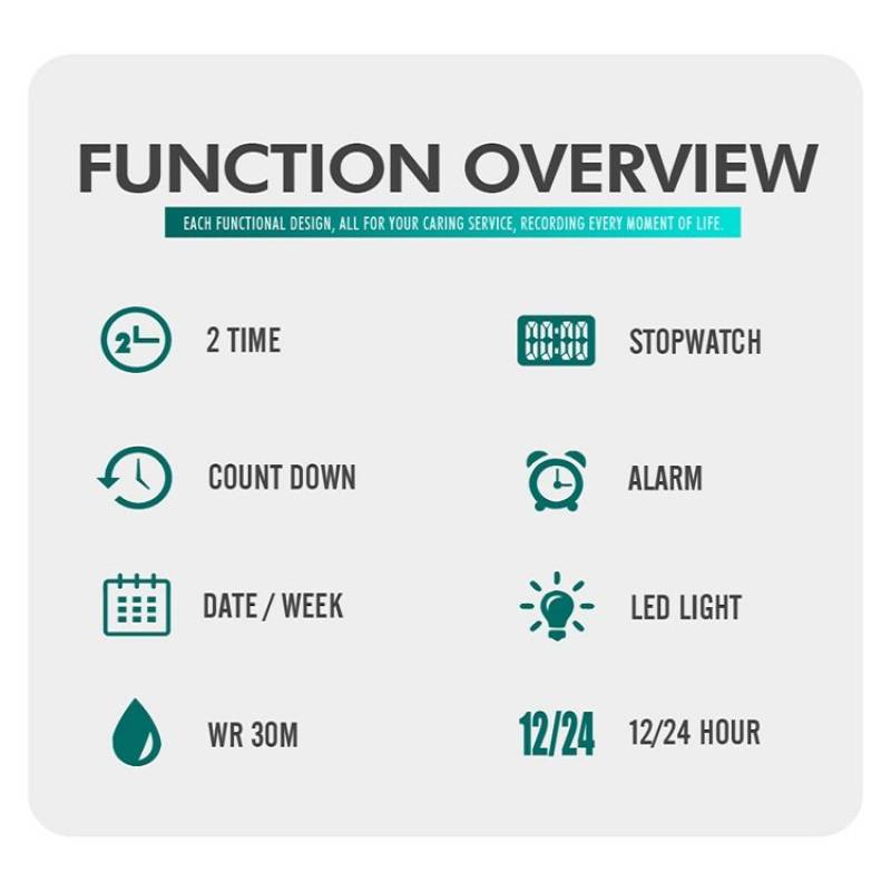 ساعت مچی دیجیتال اسکمی مدل 1735BK