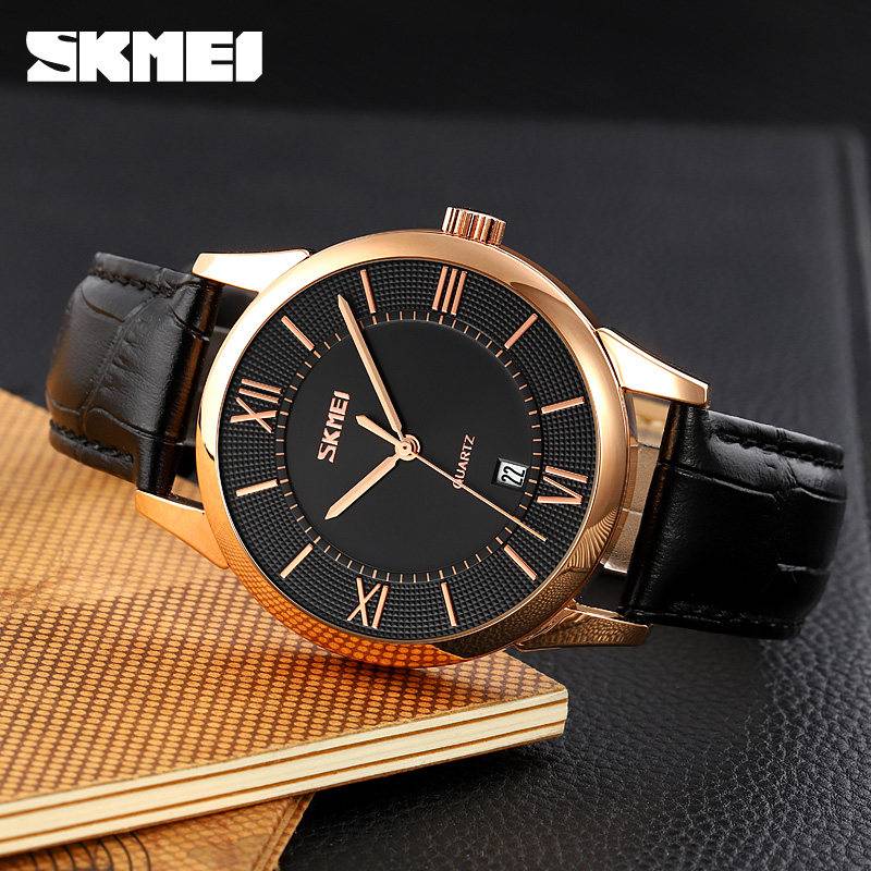 ساعت مچی عقربهای مردانه اسکمی مدل 9261BK ساعت مچی عقربهای مردانه اسکمی مدل 9261BK