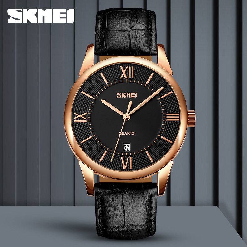 ساعت مچی عقربهای مردانه اسکمی مدل 9261BK ساعت مچی عقربهای مردانه اسکمی مدل 9261BK